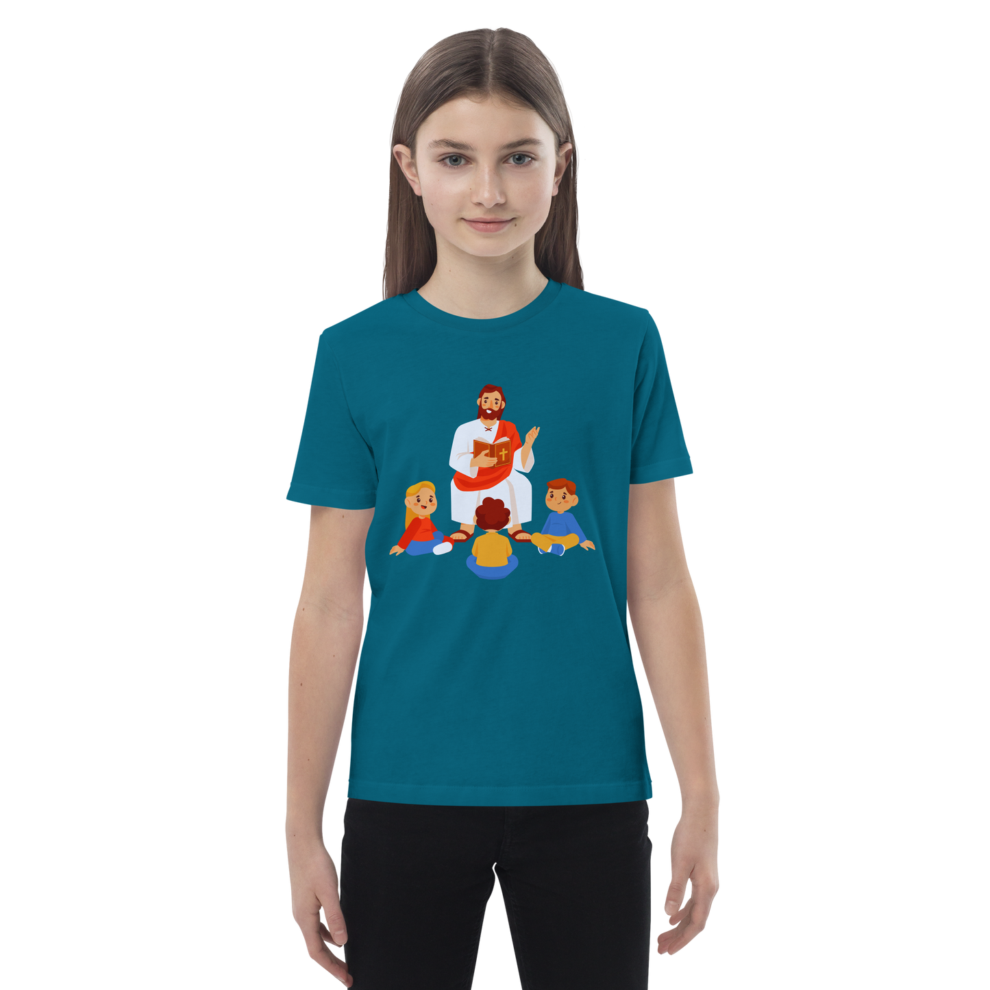 T-shirt chrétien Enfant | Child love Bible