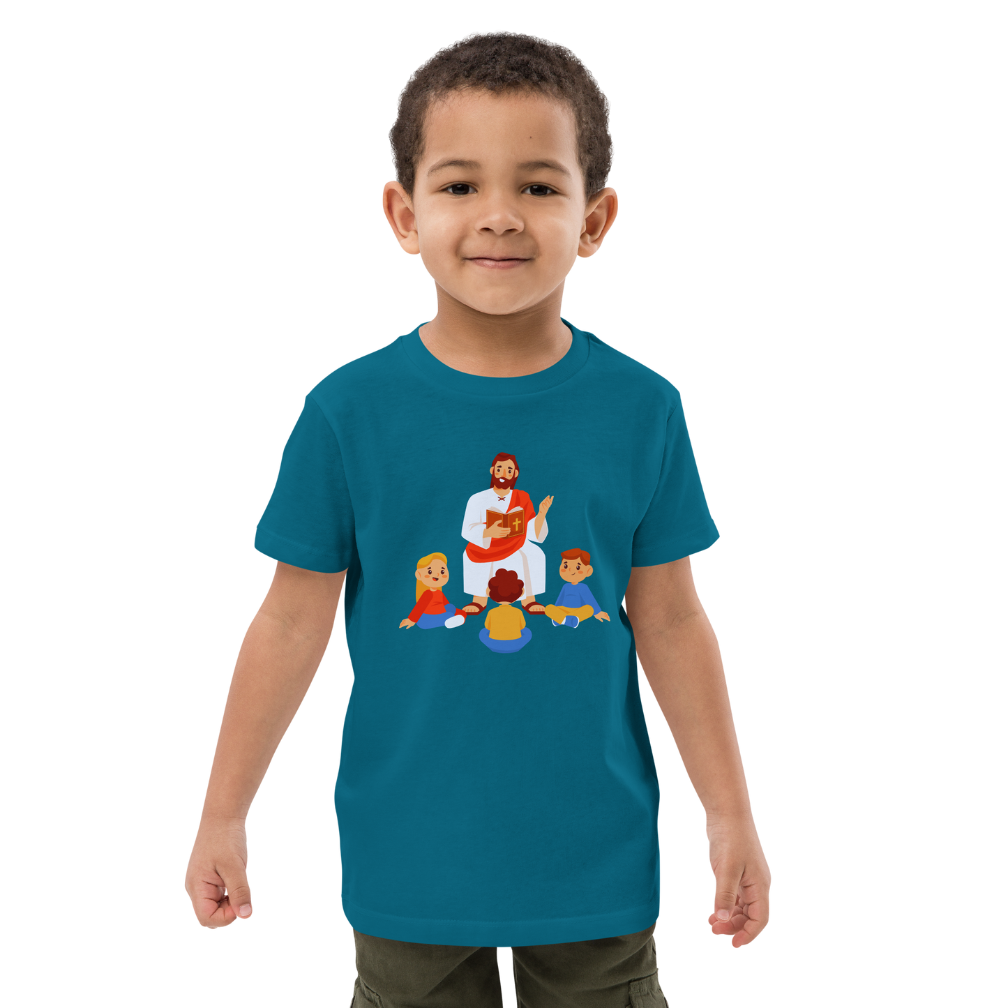 T-shirt chrétien Enfant | Child love Bible