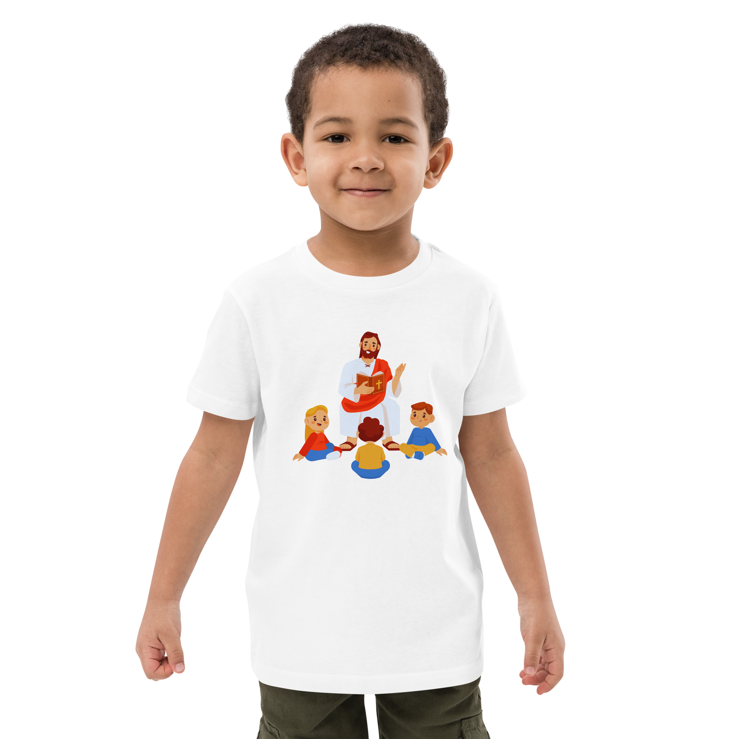 T-shirt chrétien Enfant | Child love Bible