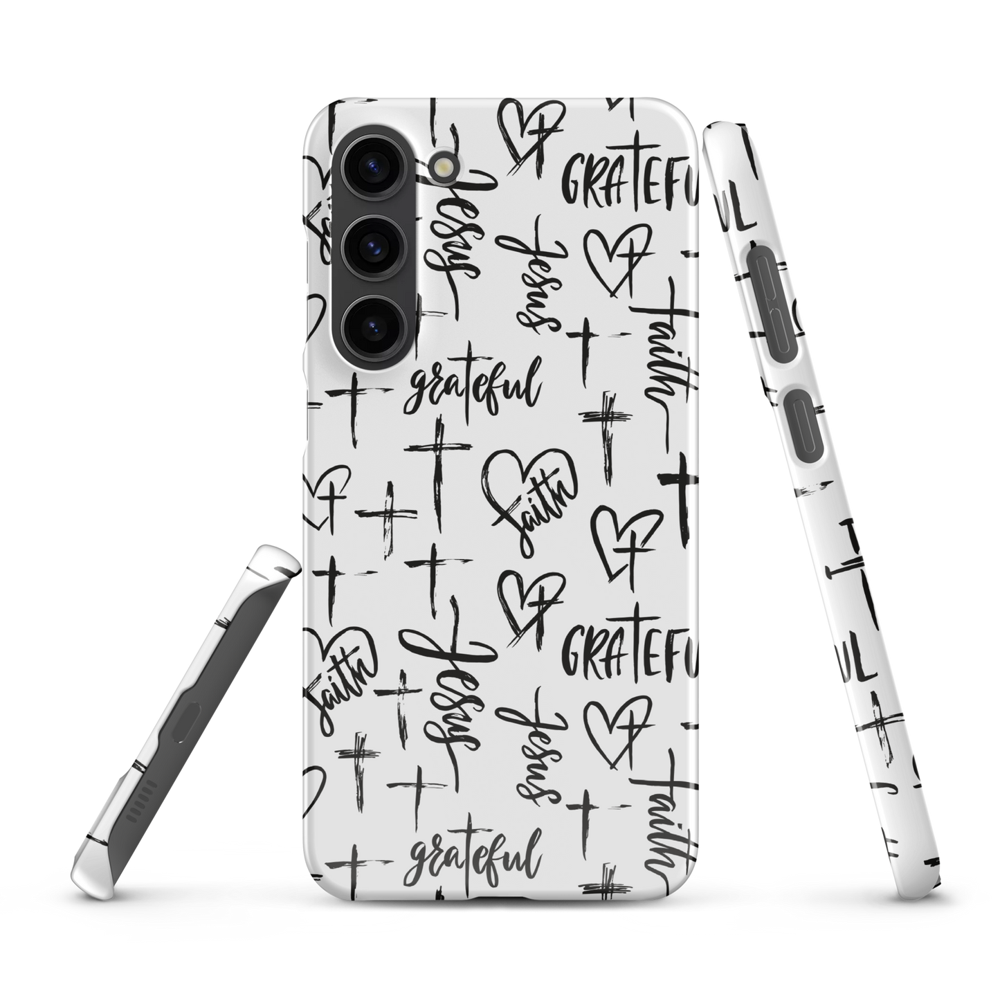 Coque chrétienne Samsung fine - Cross