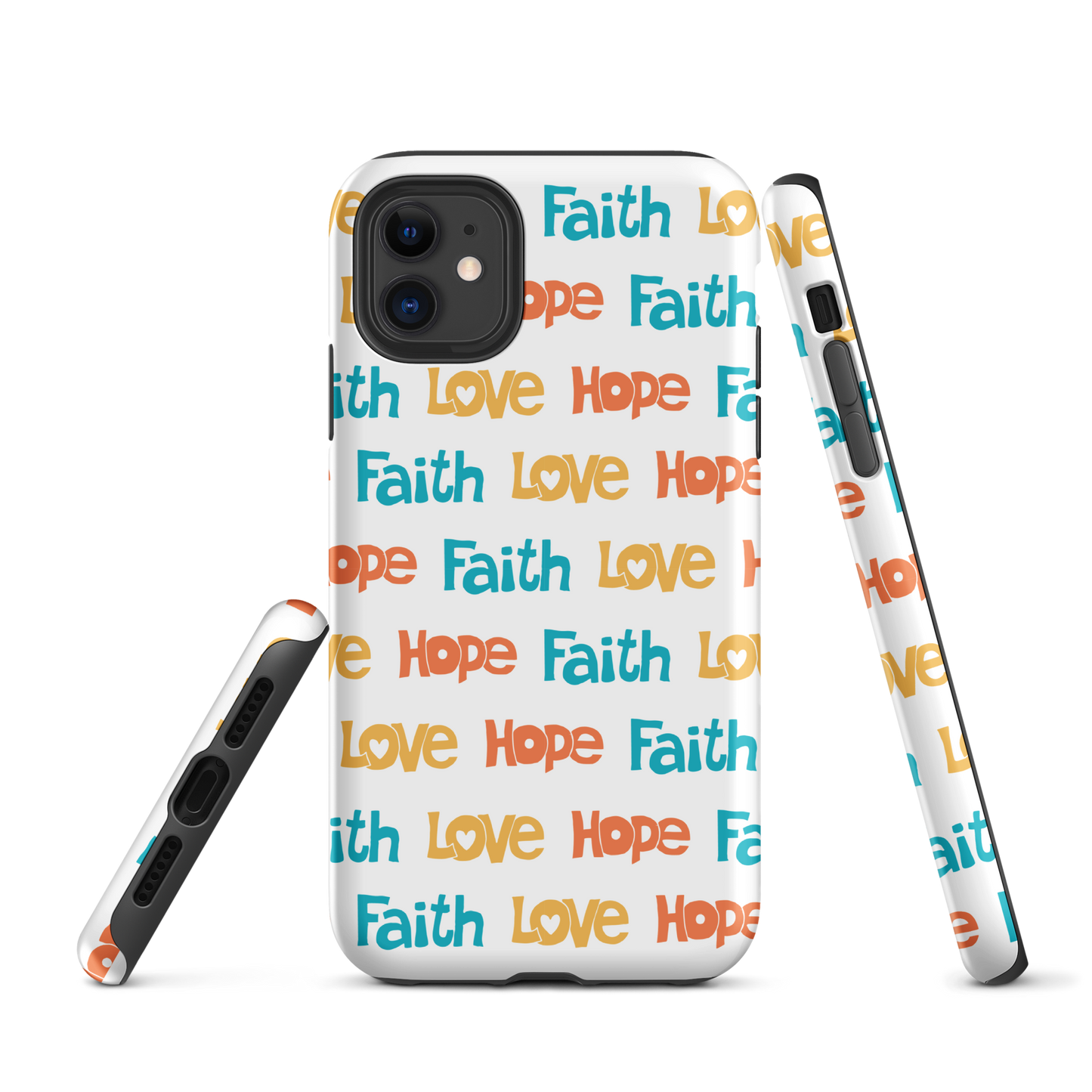 Coque chrétienne d'iPhone rigide - FLH