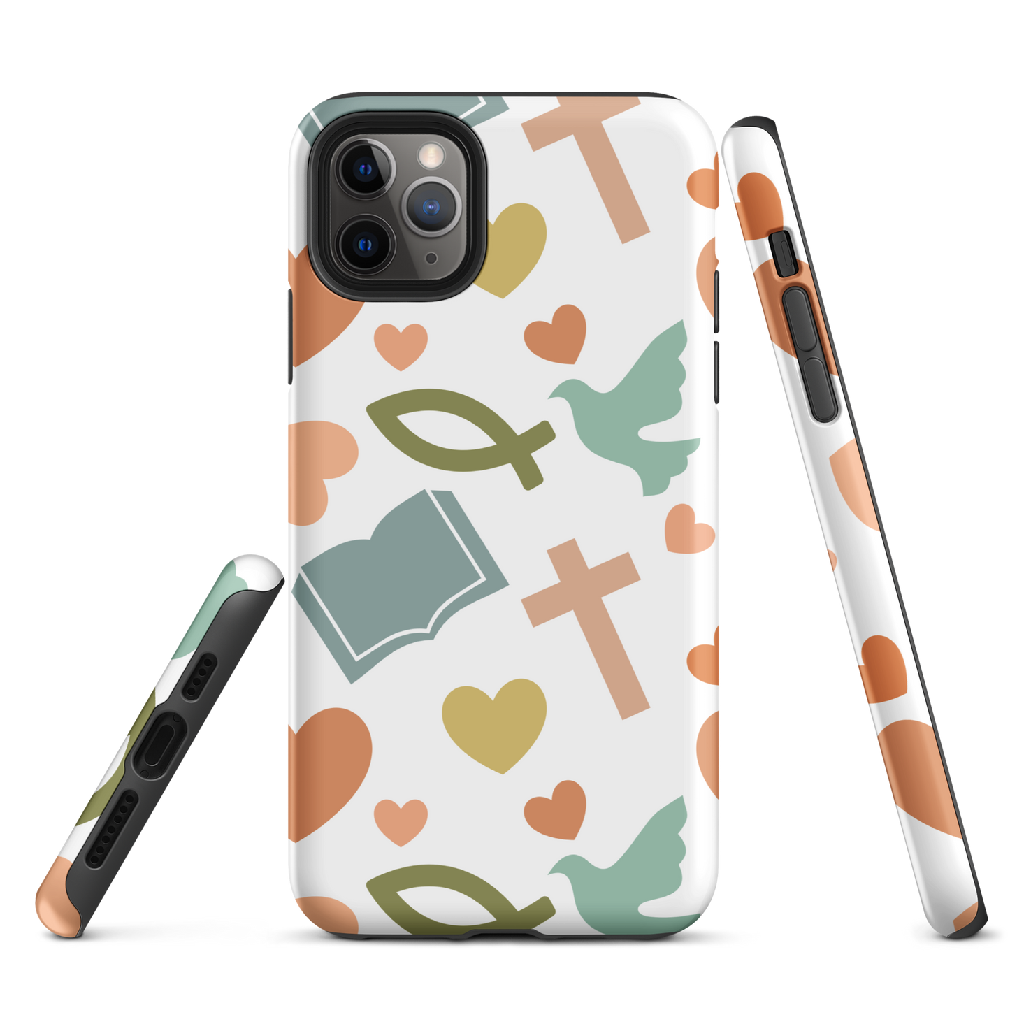 Coque chrétienne d'iPhone rigide - Heaven