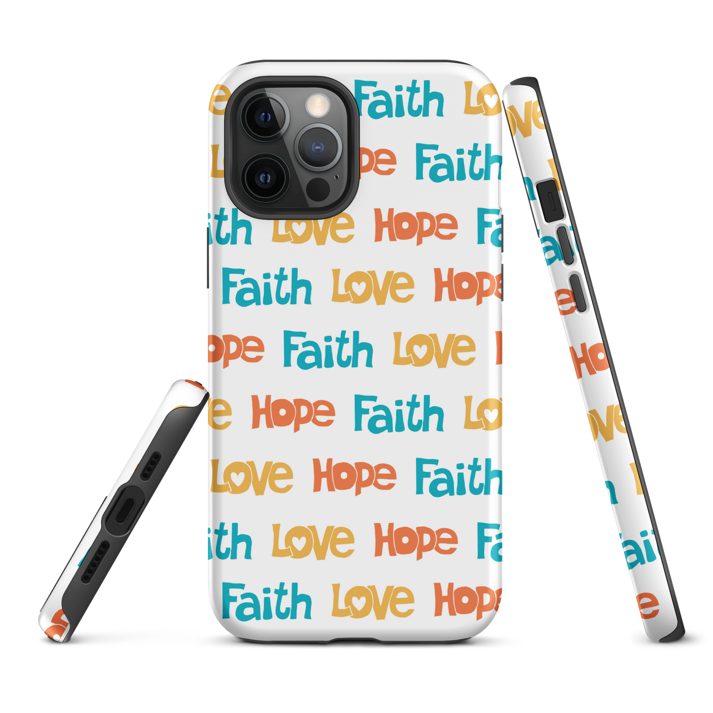 Coque chrétienne d'iPhone rigide - FLH
