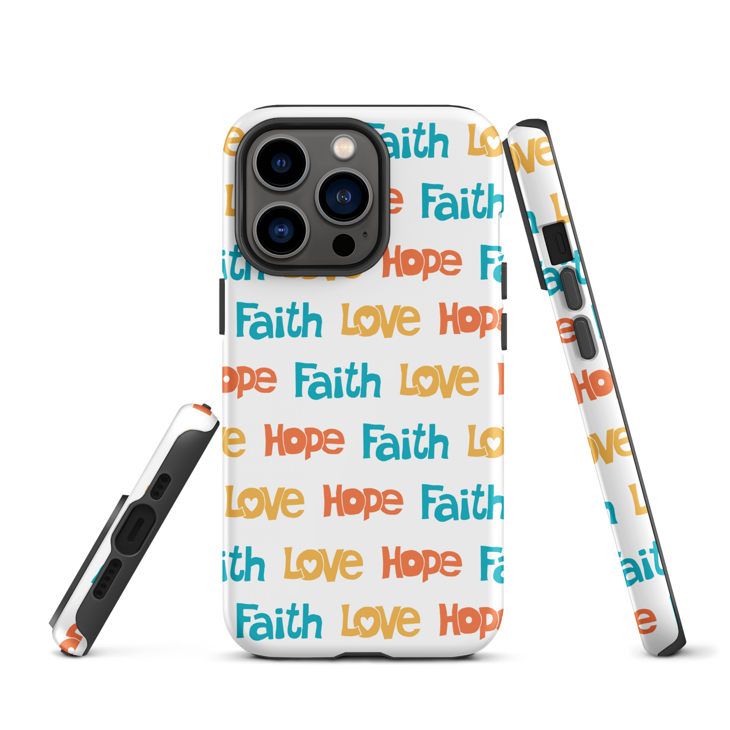 Coque chrétienne d'iPhone rigide - FLH