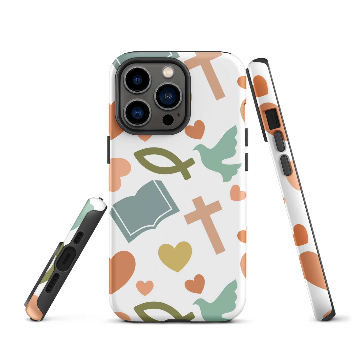 Coque chrétienne d'iPhone rigide - Heaven