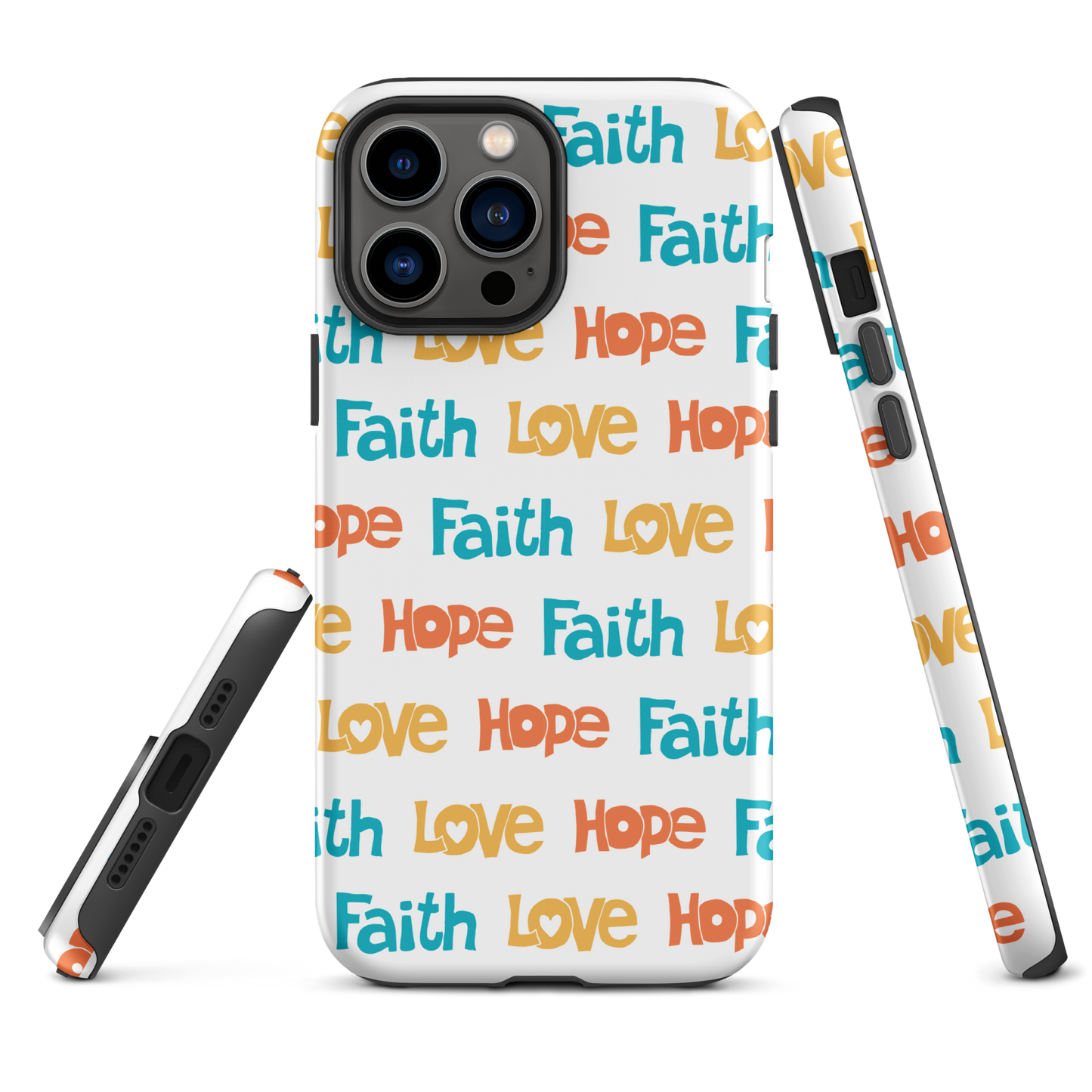 Coque chrétienne d'iPhone rigide - FLH