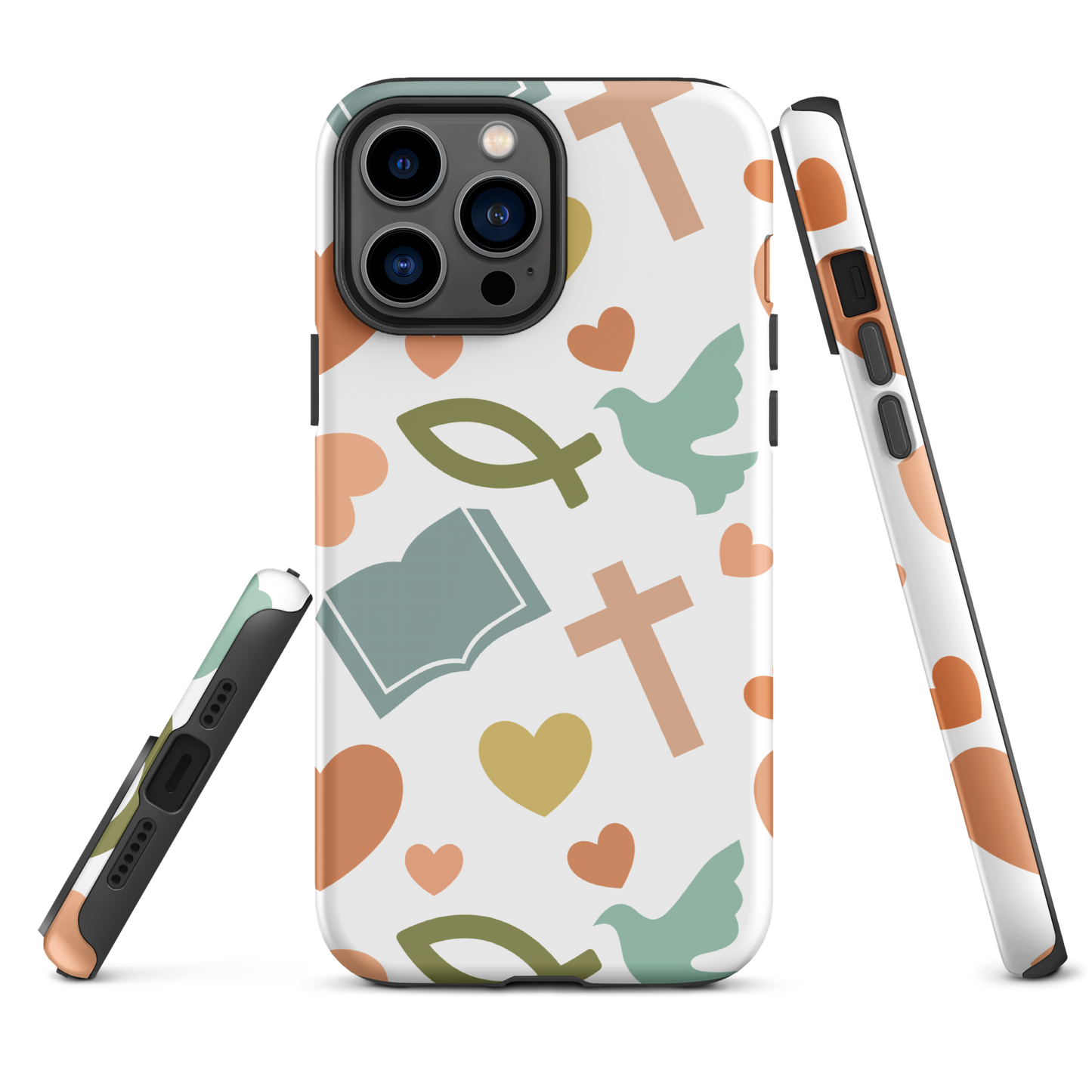 Coque chrétienne d'iPhone rigide - Heaven