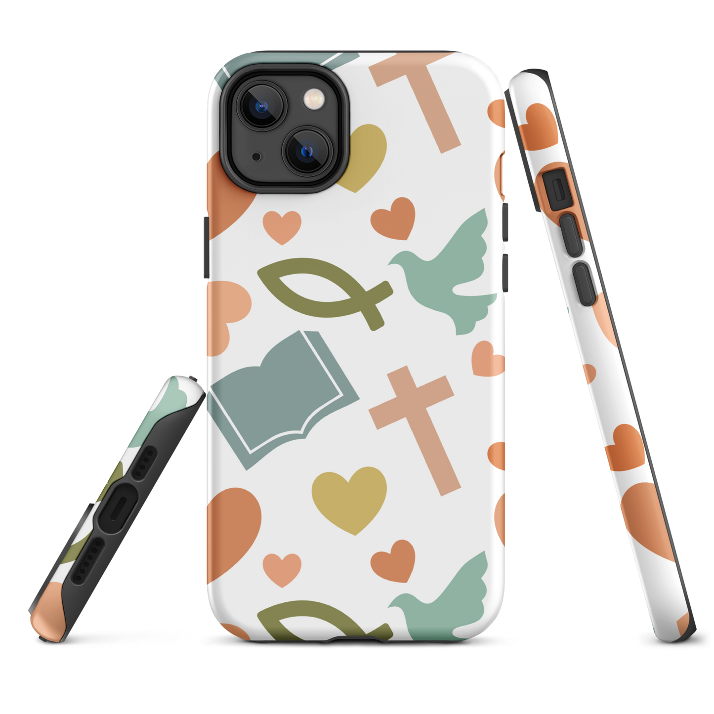 Coque chrétienne d'iPhone rigide - Heaven
