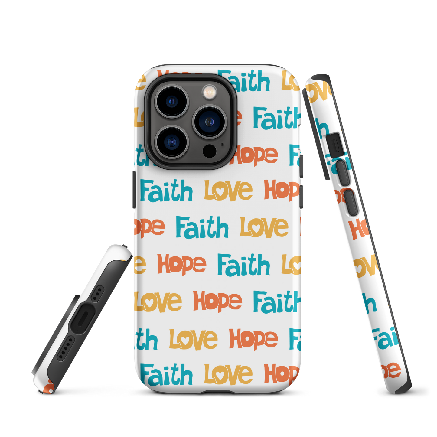 Coque chrétienne d'iPhone rigide - FLH