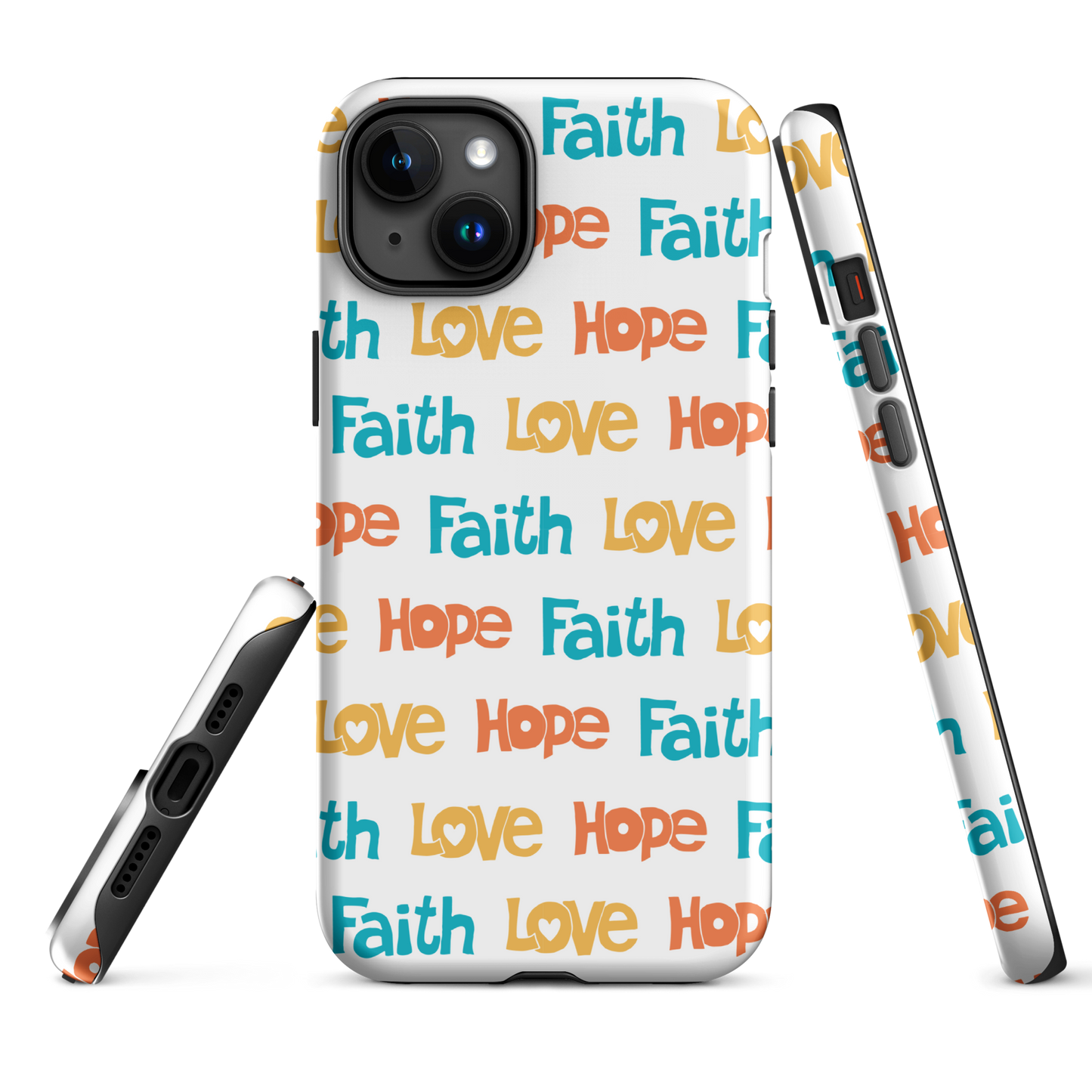 Coque chrétienne d'iPhone rigide - FLH