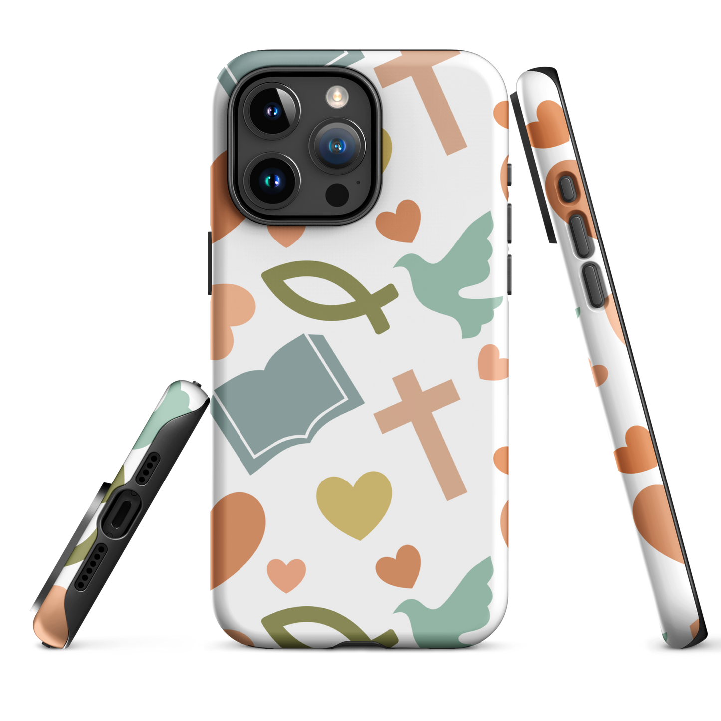 Coque chrétienne d'iPhone rigide - Heaven