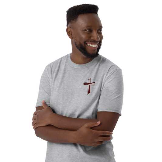 T-shirt chrétien brodé - Cross