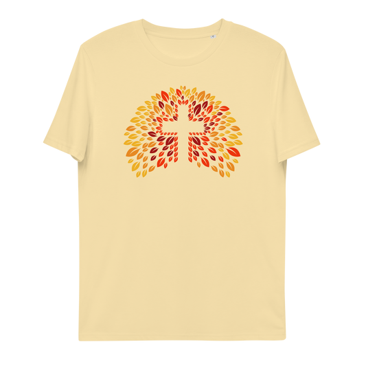 T-shirt chrétien imprimé en coton bio - JESUS