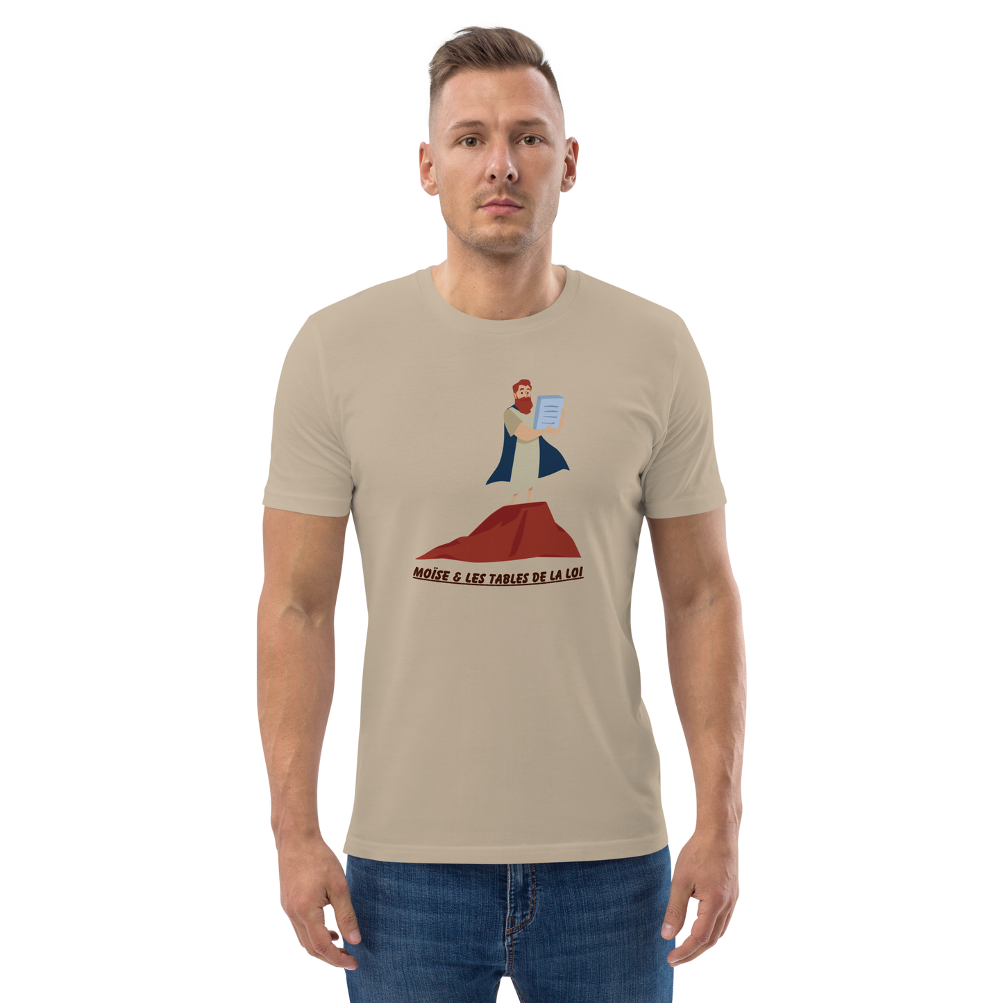 T-shirt chrétien imprimé - Moïse