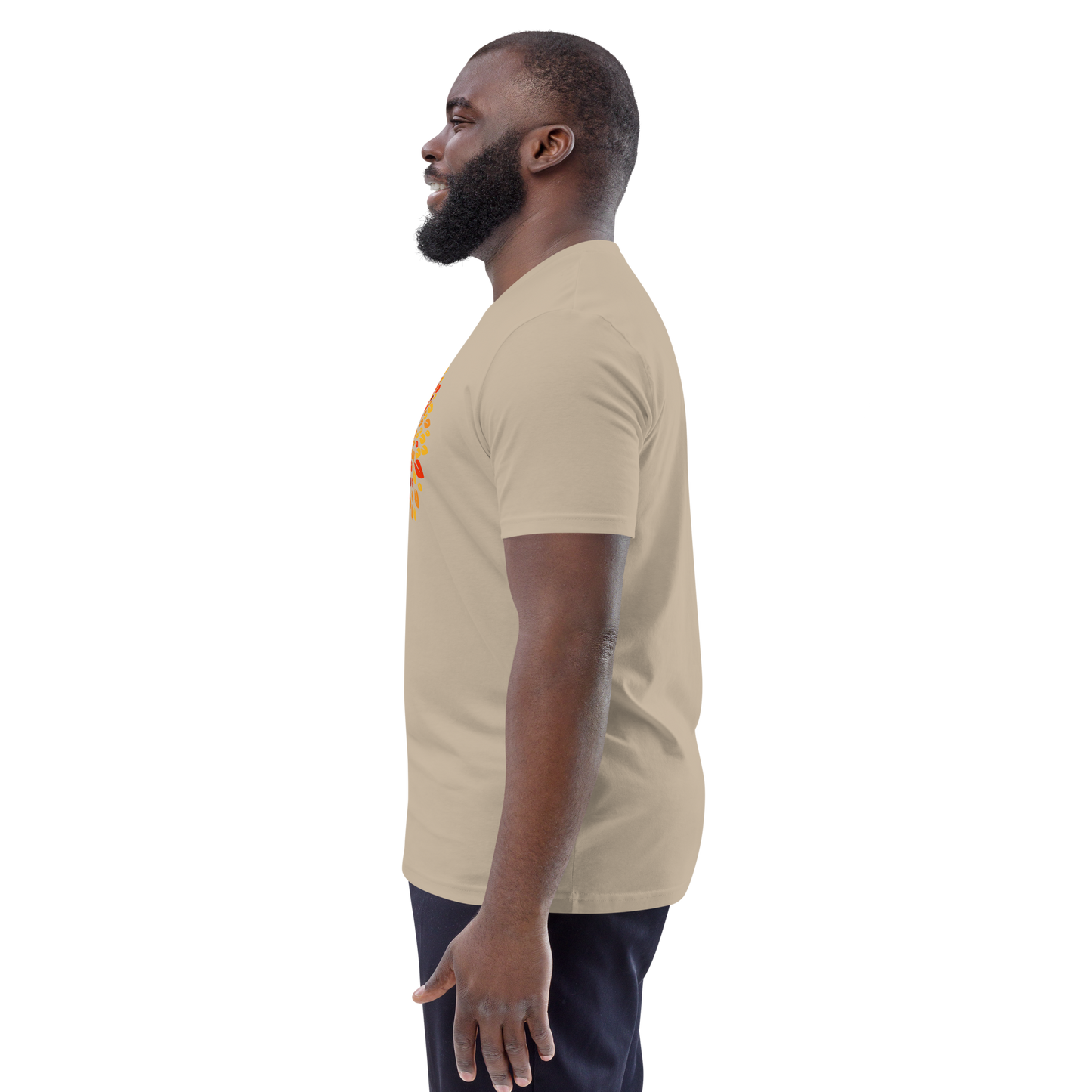 T-shirt chrétien imprimé en coton bio - JESUS