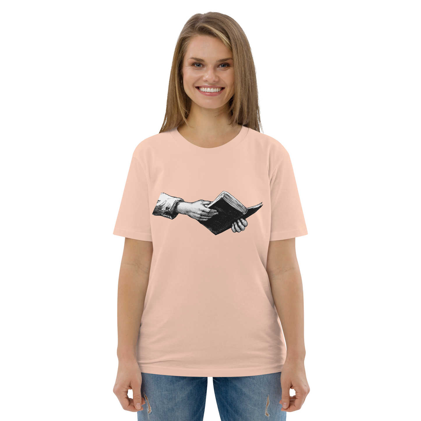 T-shirt chrétien imprimé - Read (F)