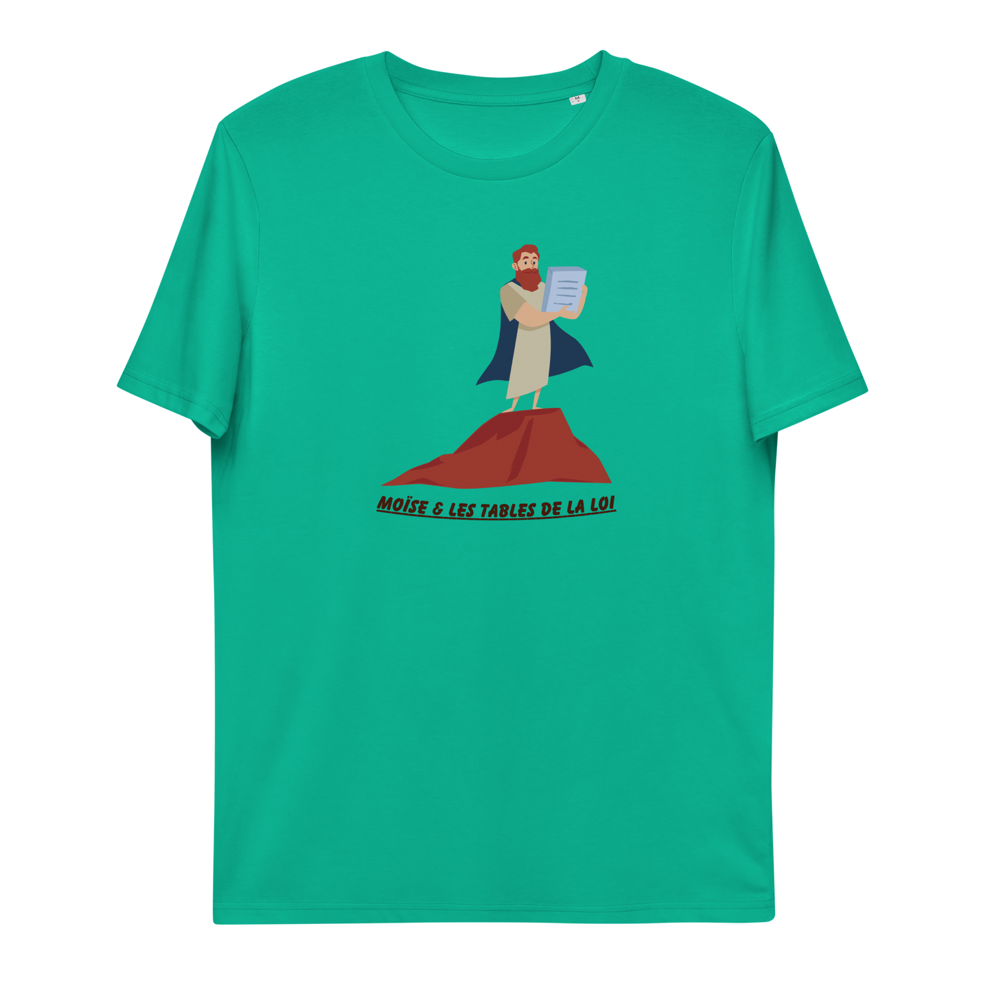 T-shirt chrétien imprimé - Moïse (F)