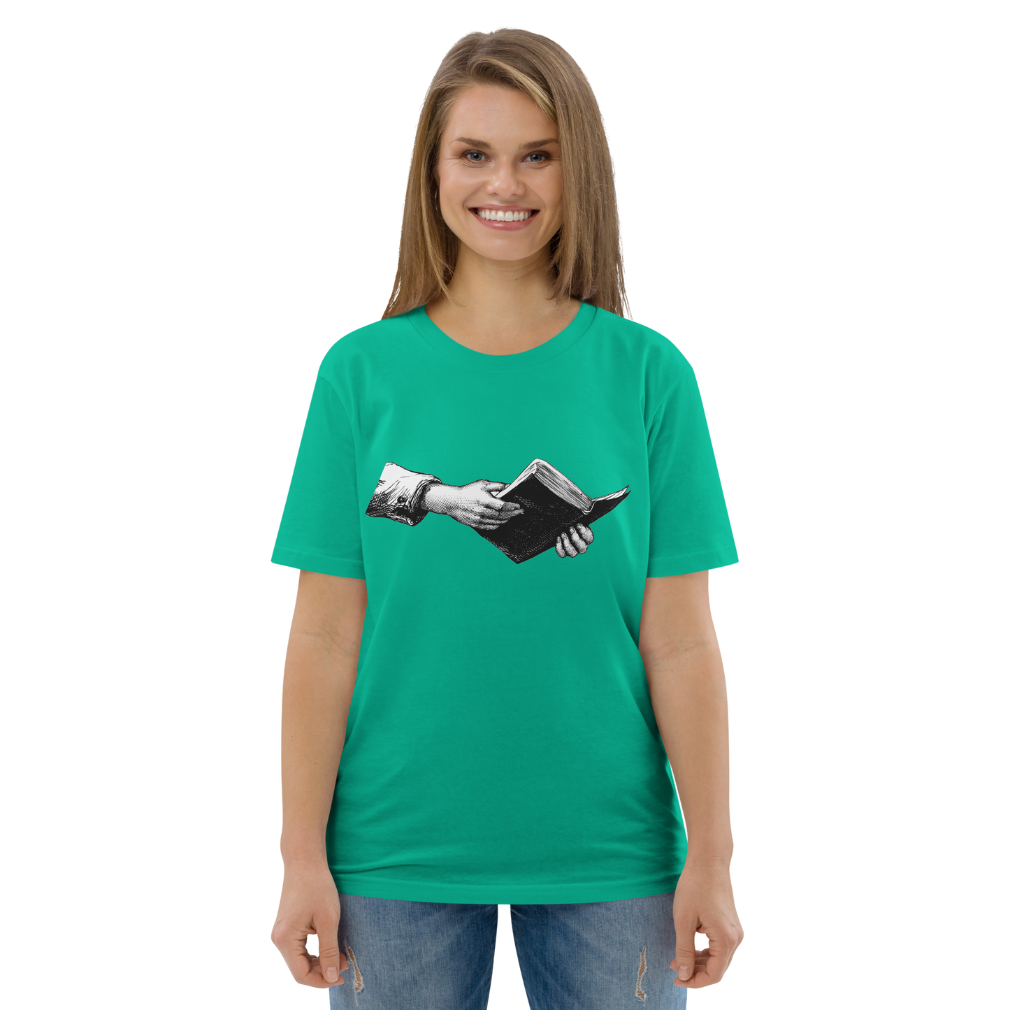 T-shirt chrétien imprimé - Read (F)