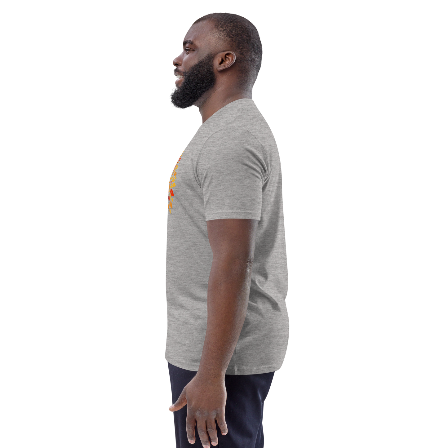 T-shirt chrétien imprimé en coton bio - JESUS
