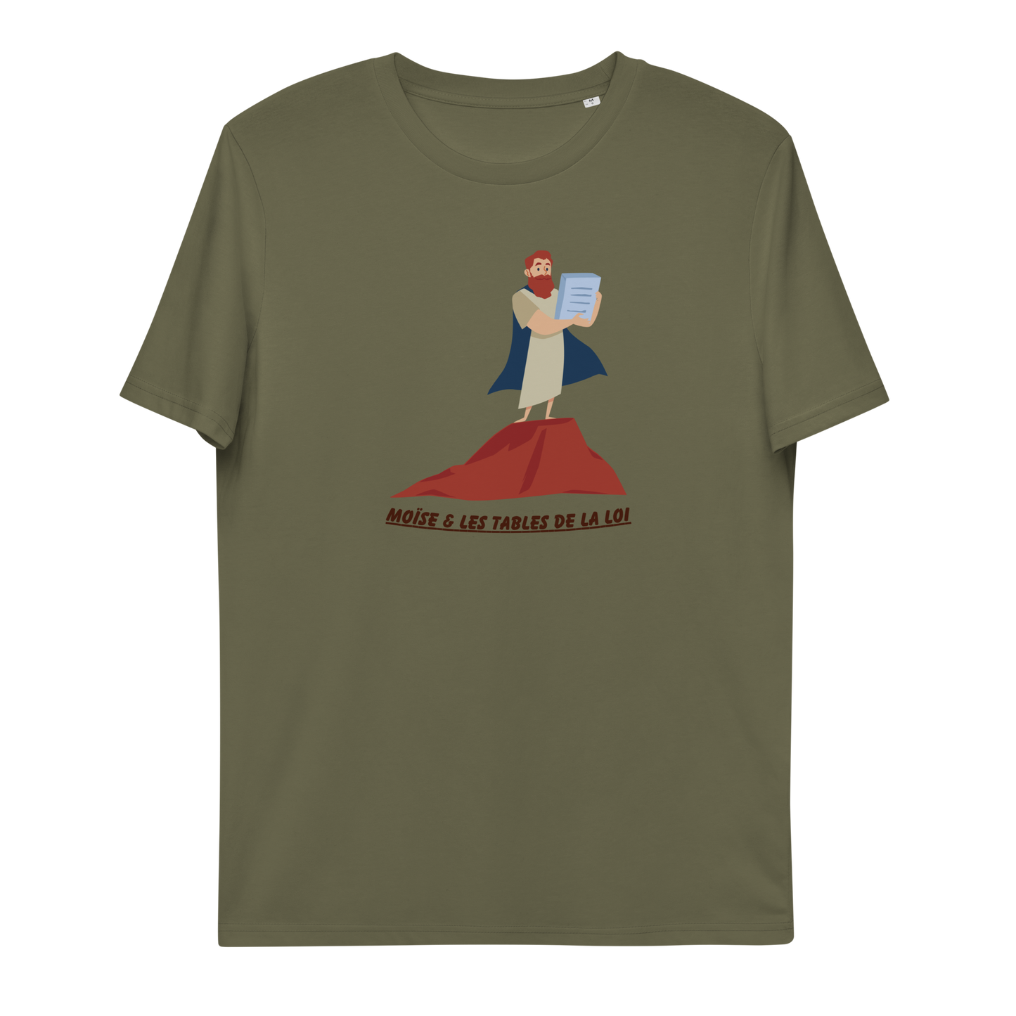 T-shirt chrétien imprimé - Moïse (F)