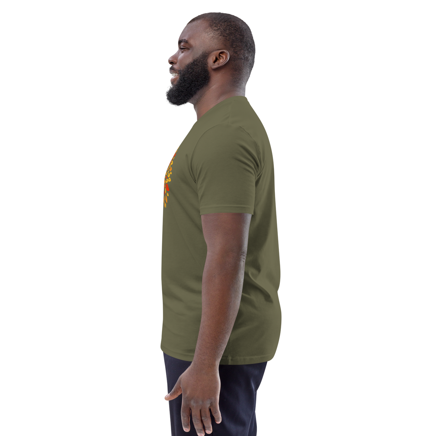 T-shirt chrétien imprimé en coton bio - JESUS