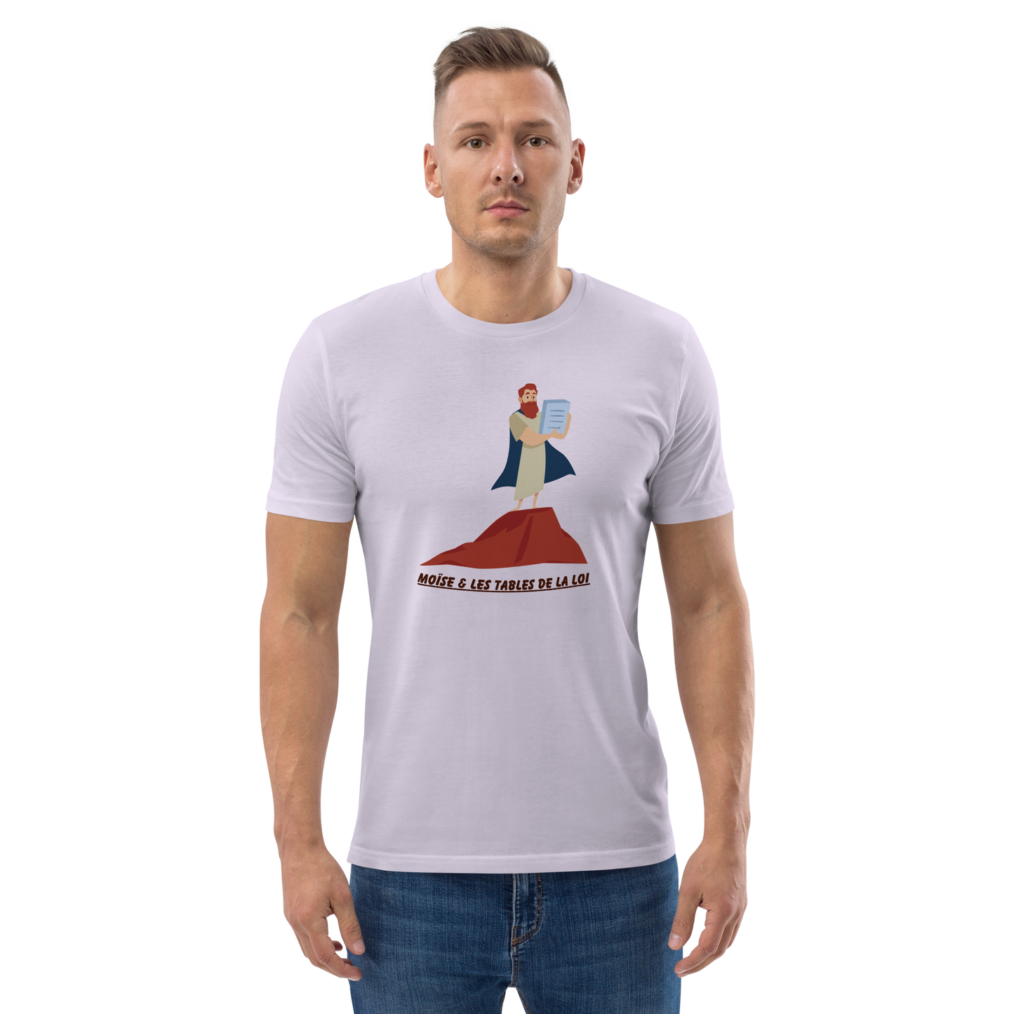 T-shirt chrétien imprimé - Moïse