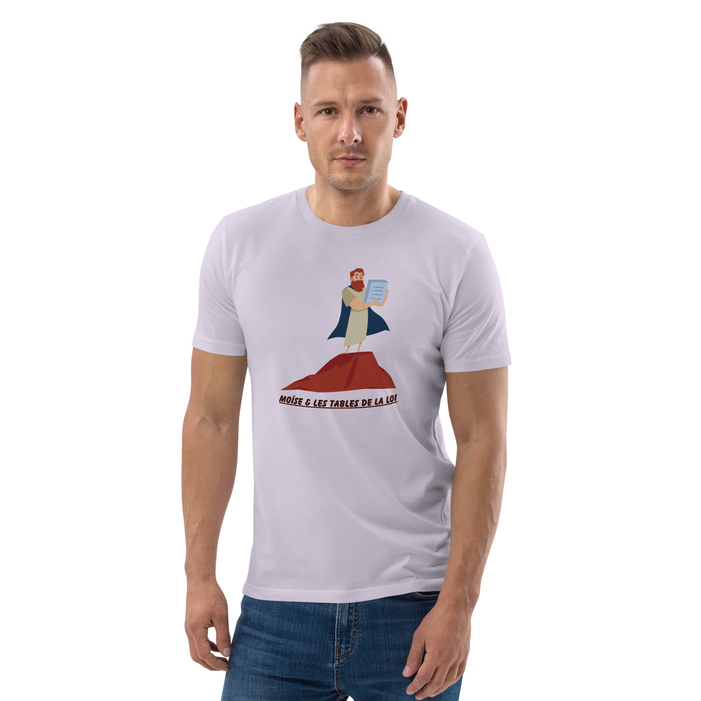 T-shirt chrétien imprimé - Moïse