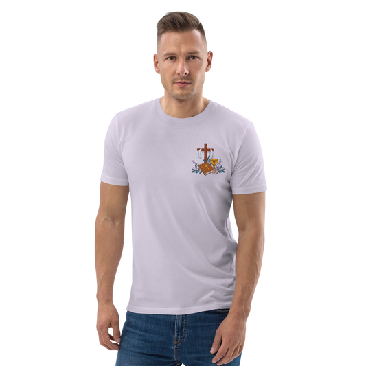T-shirt chrétien imprimé en coton bio - 3 Piers