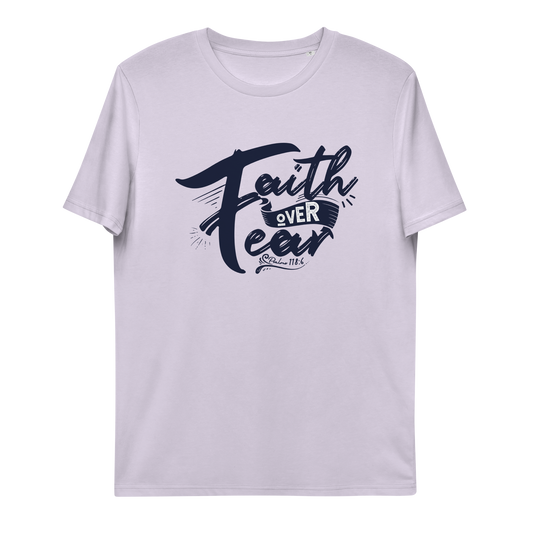 T-shirt chrétien imprimé en coton bio - F.O.F (F)