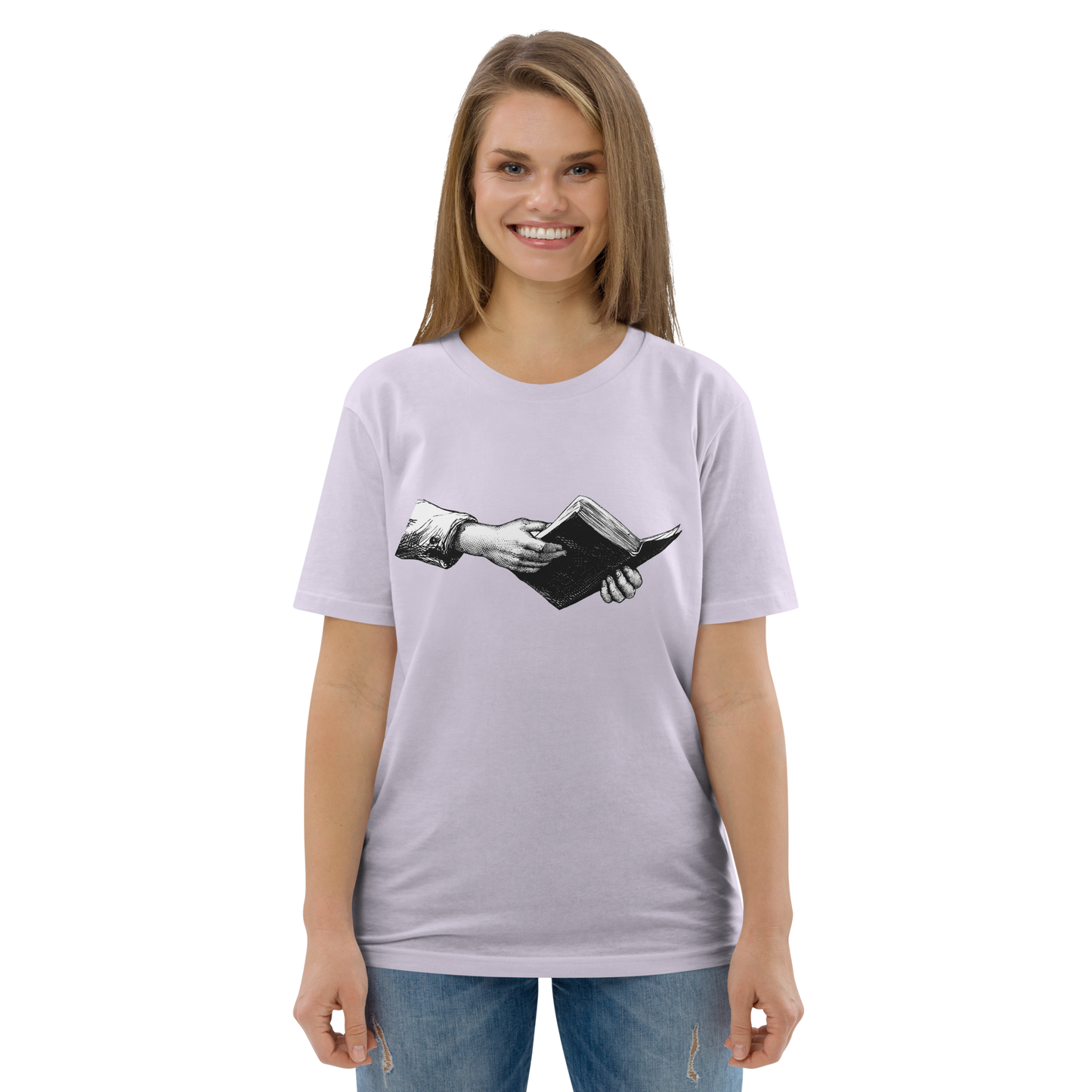 T-shirt chrétien imprimé - Read (F)