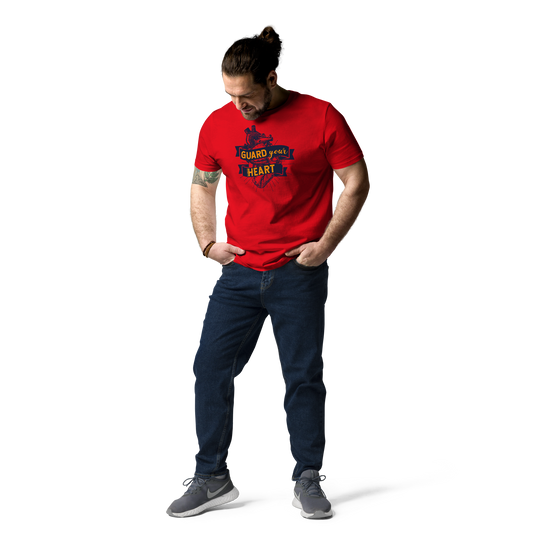 T-shirt chrétien imprimé - Heart