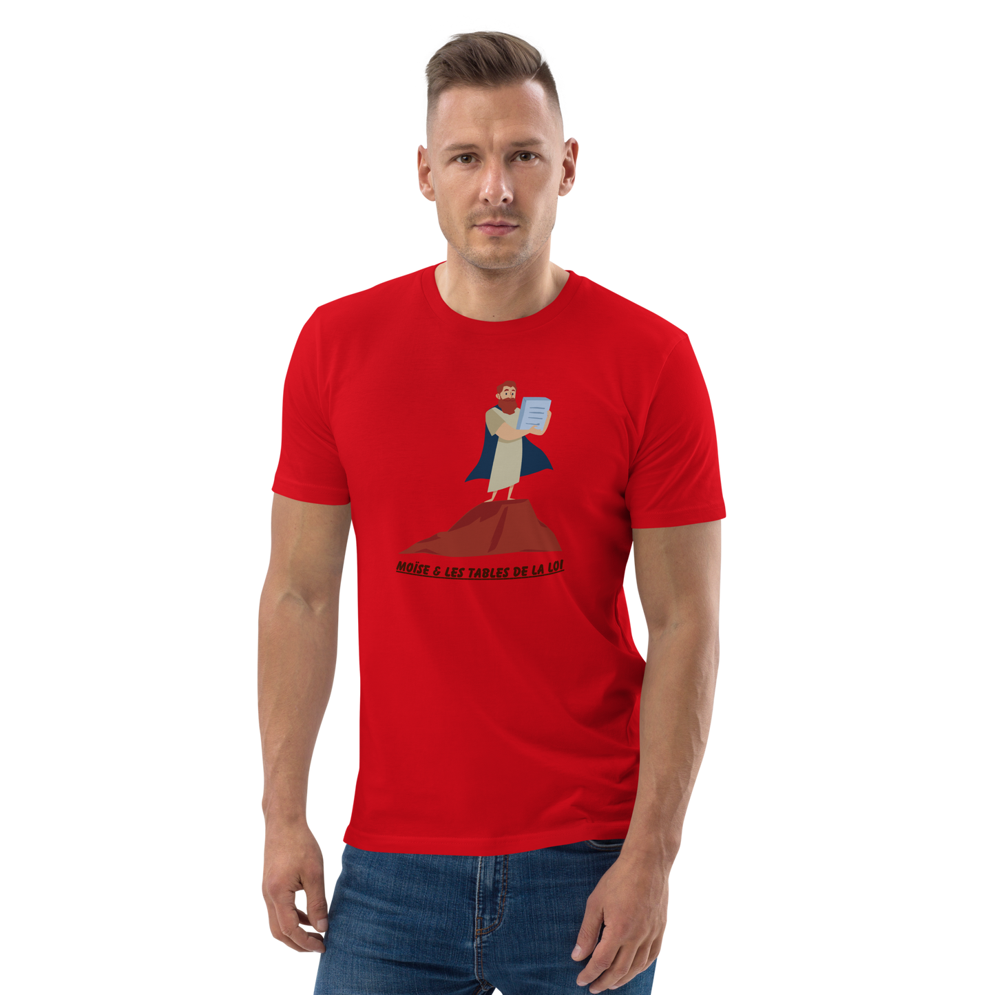 T-shirt chrétien imprimé - Moïse