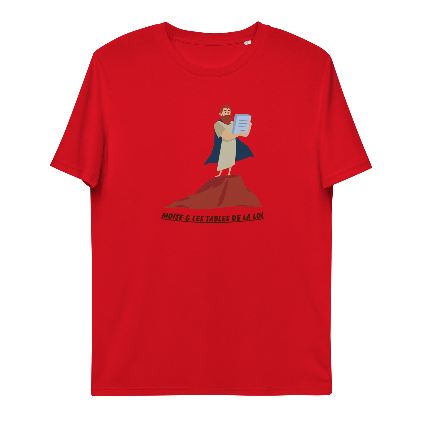 T-shirt chrétien imprimé - Moïse (F)