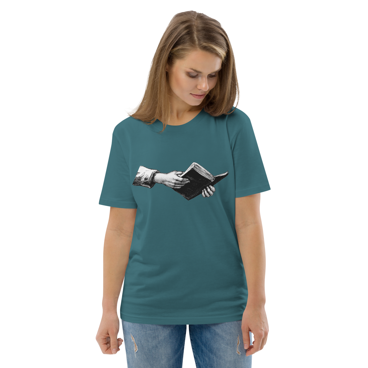 T-shirt chrétien imprimé - Read (F)