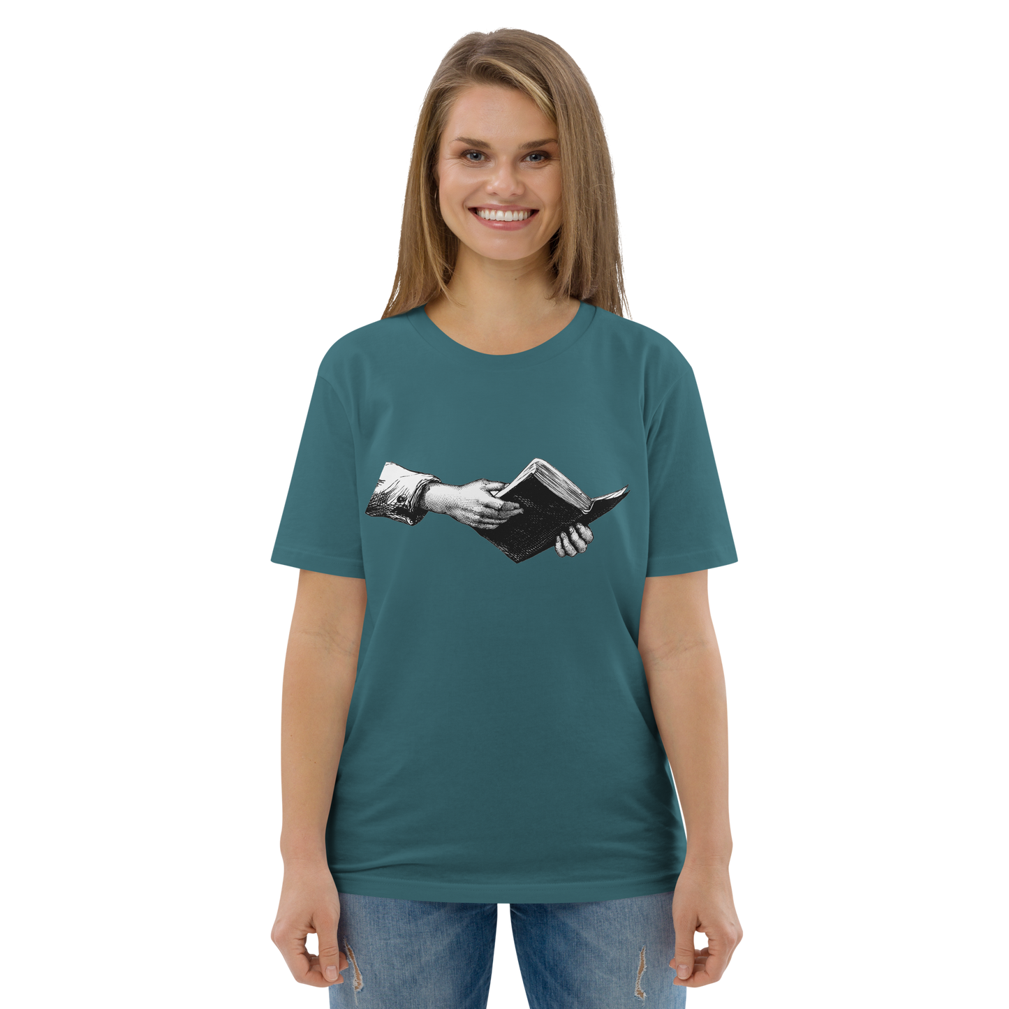 T-shirt chrétien imprimé - Read (F)