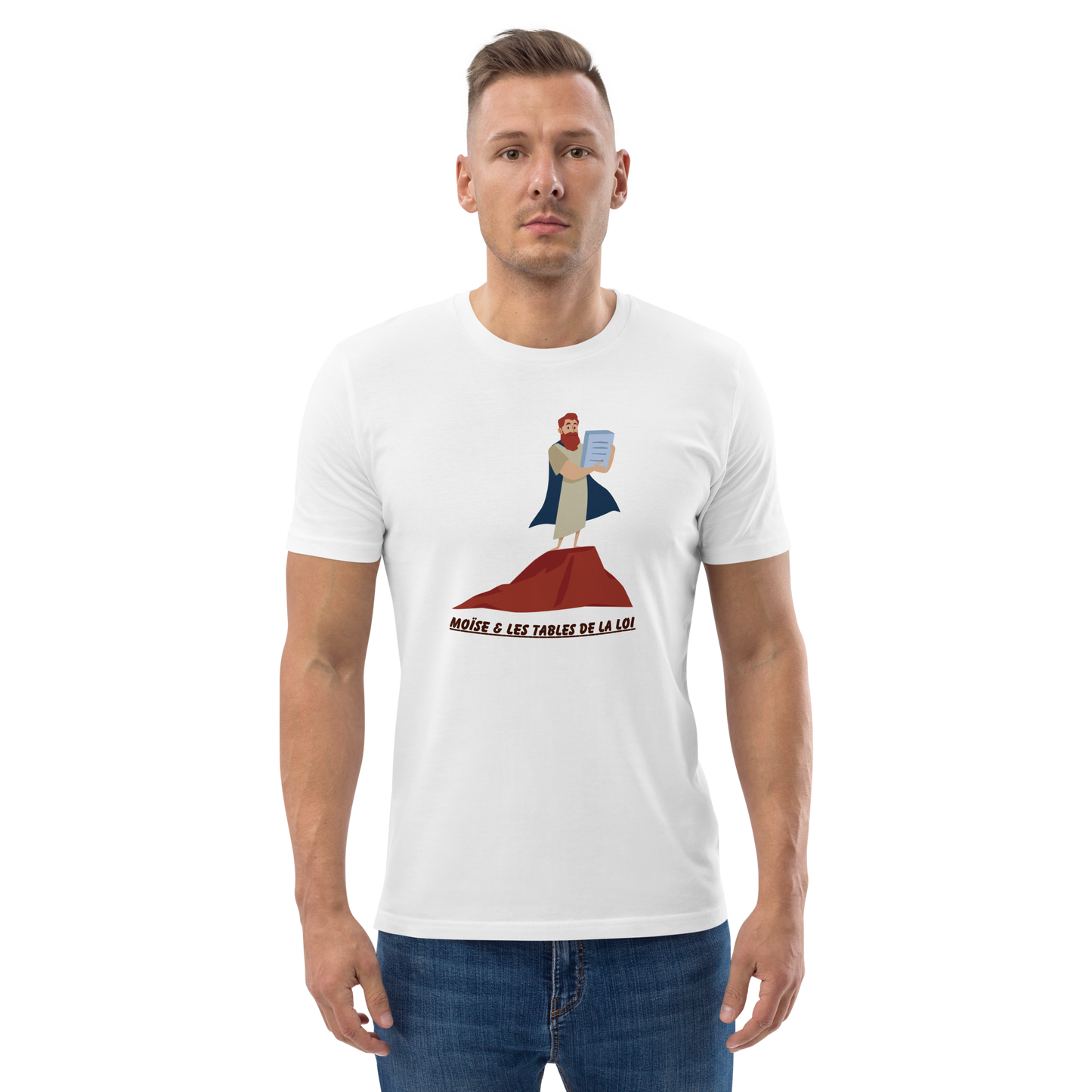 T-shirt chrétien imprimé - Moïse