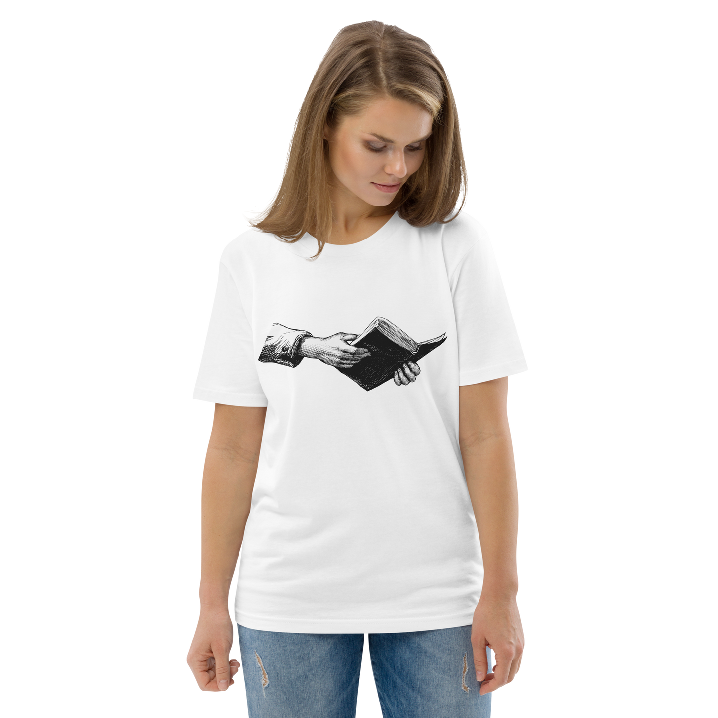 T-shirt chrétien imprimé - Read (F)