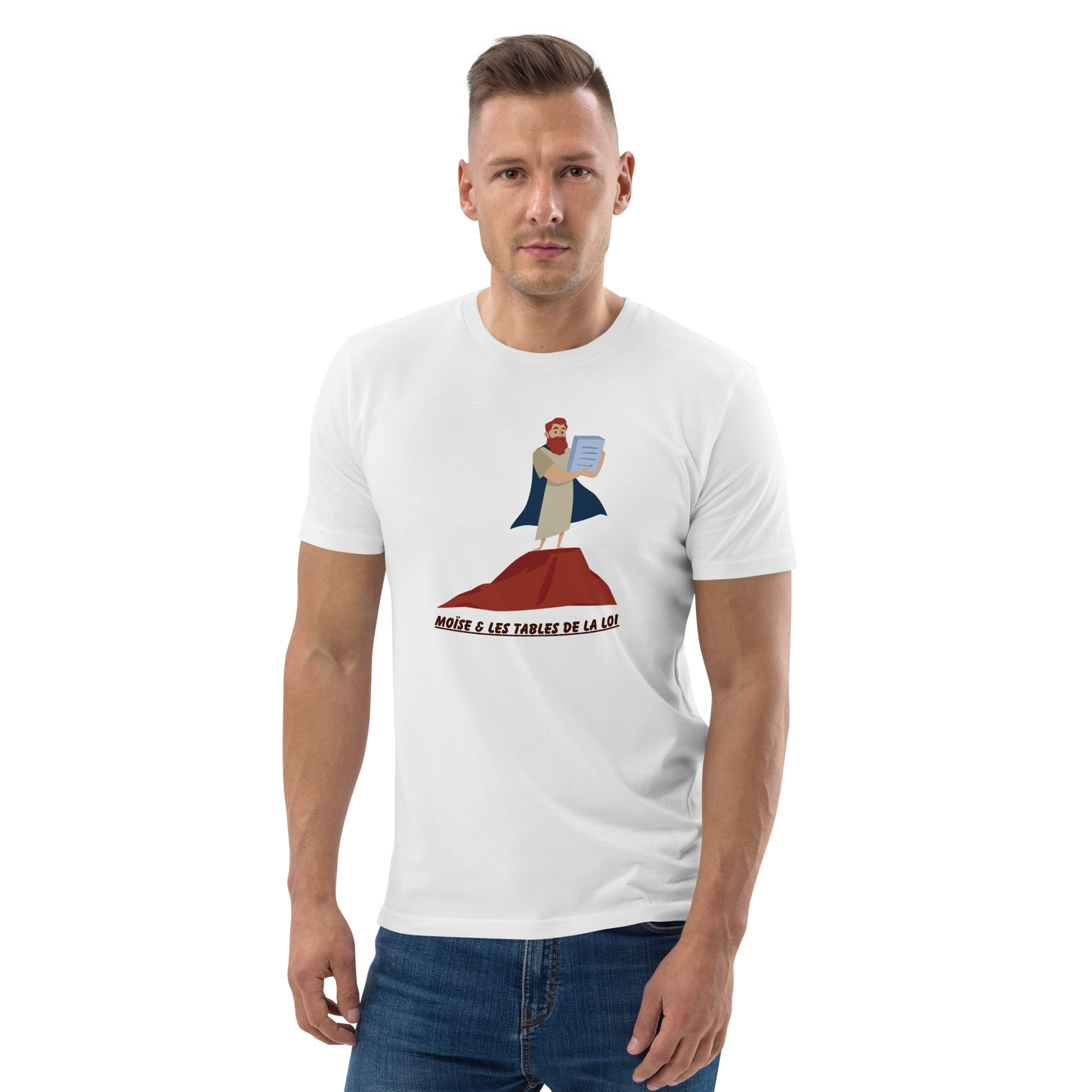 T-shirt chrétien imprimé - Moïse