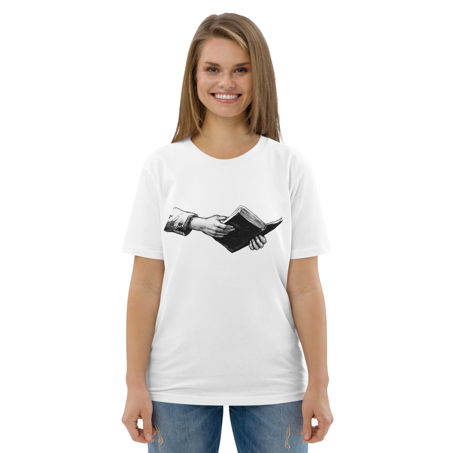 T-shirt chrétien imprimé - Read (F)