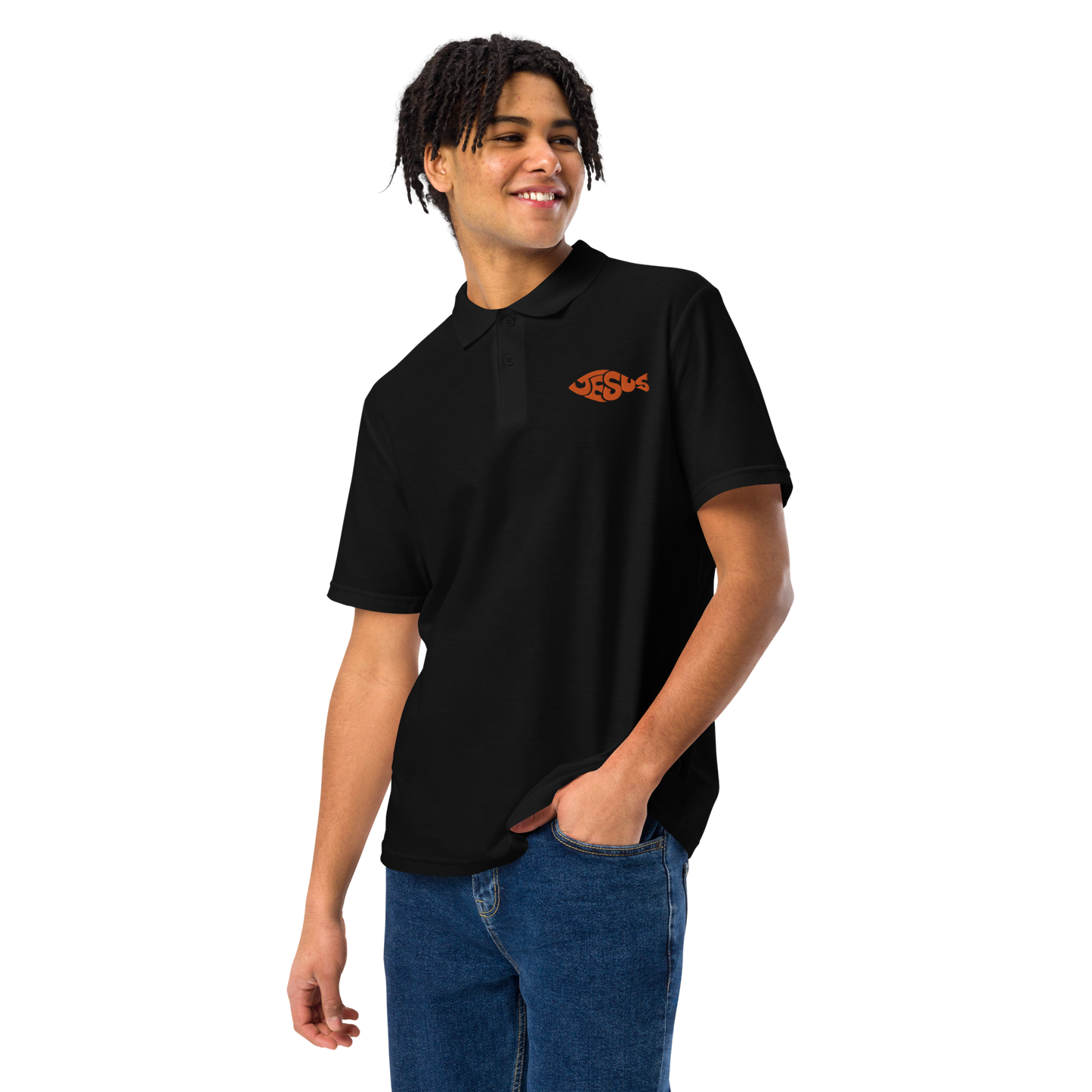 Polo chrétien - JESUS Symbol