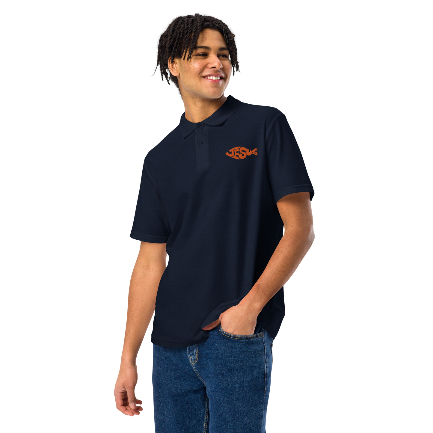 Polo chrétien - JESUS Symbol