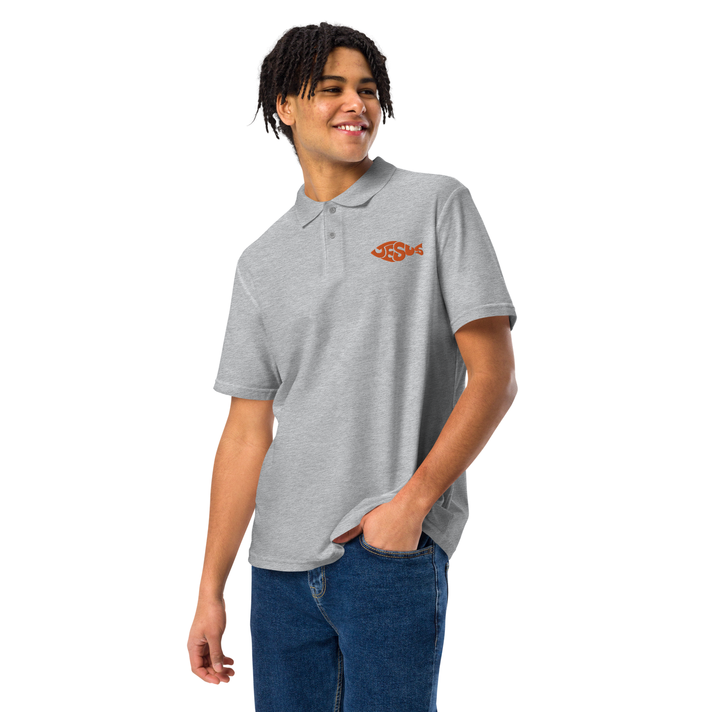 Polo chrétien - JESUS Symbol