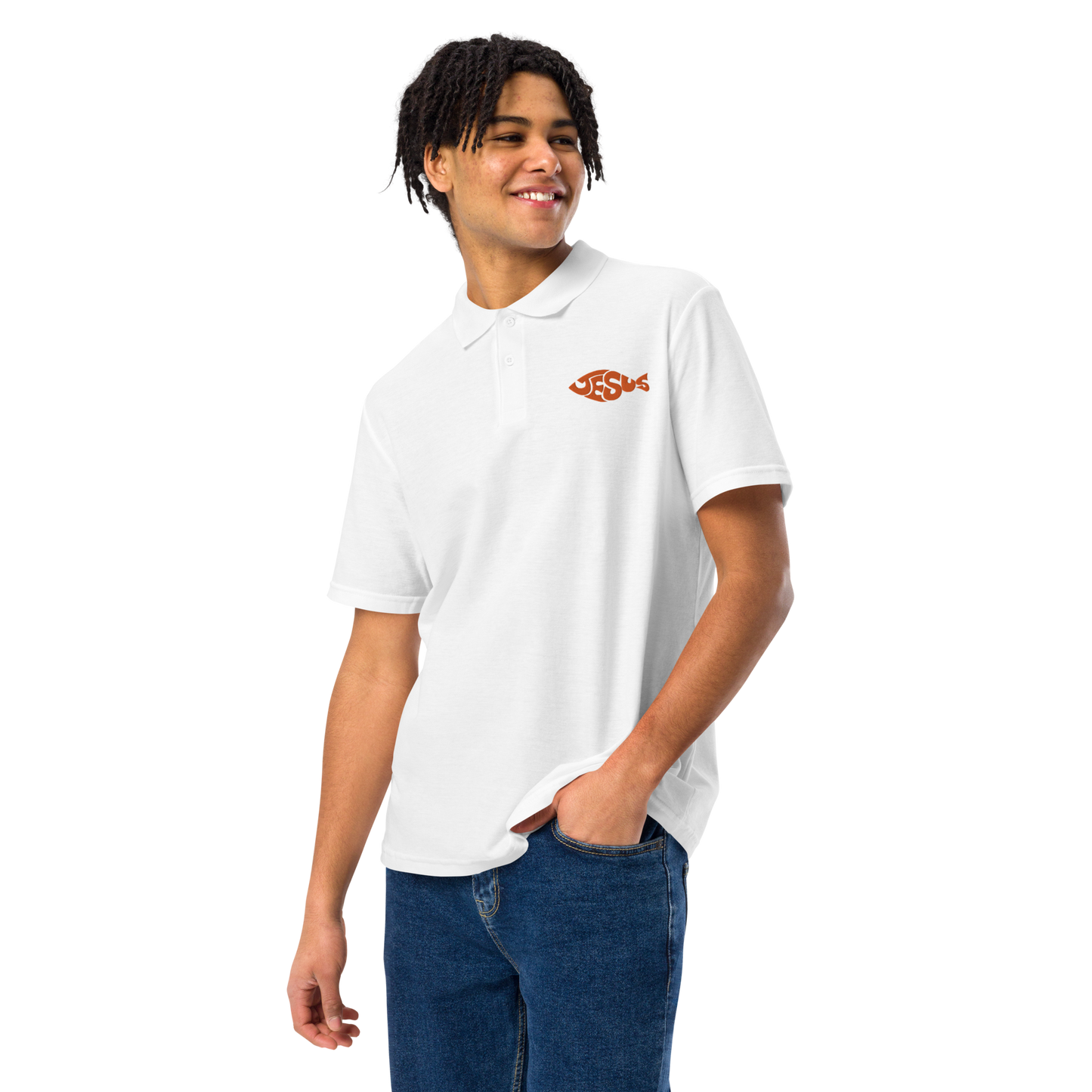 Polo chrétien - JESUS Symbol