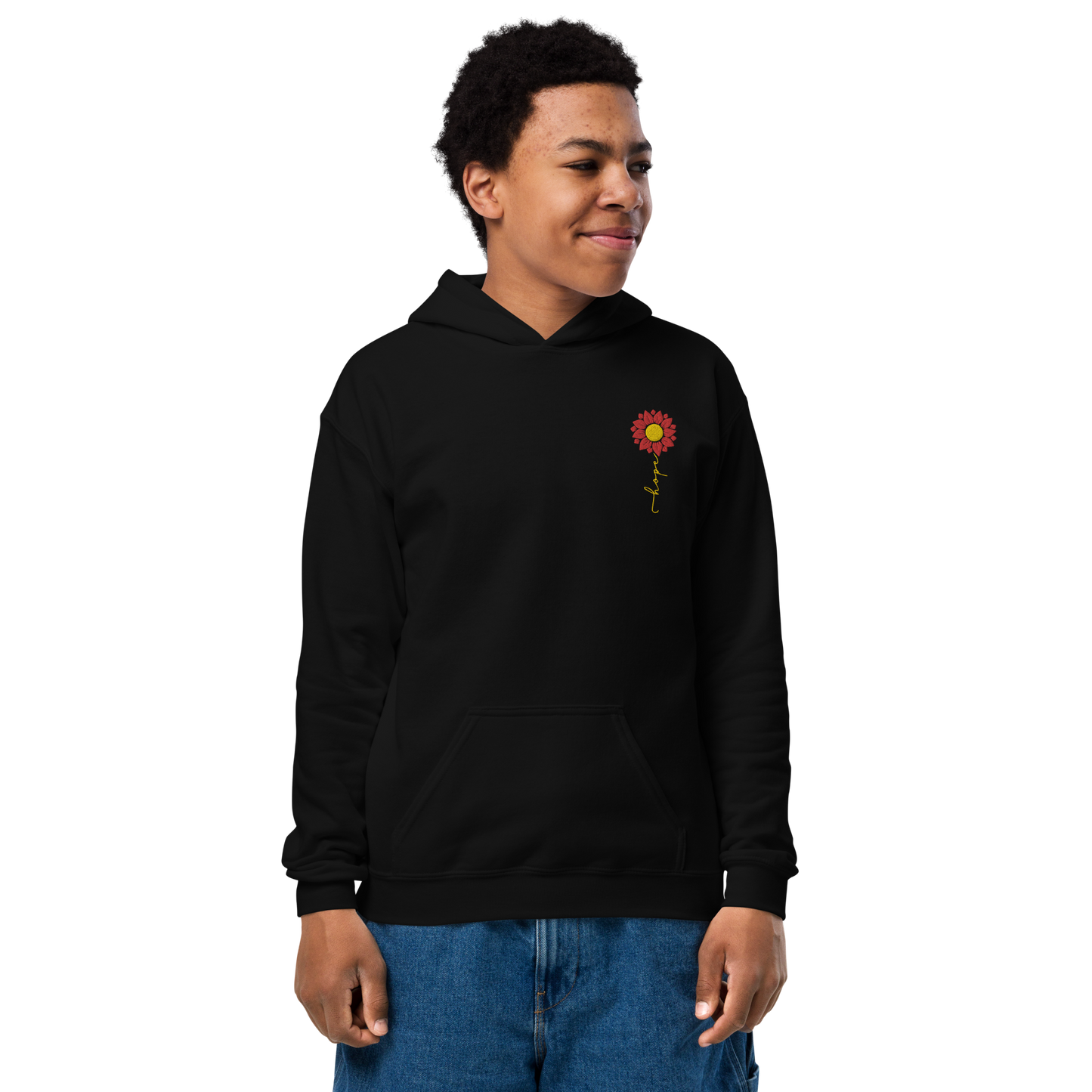 Sweat à capuche chrétien Enfant | Hope