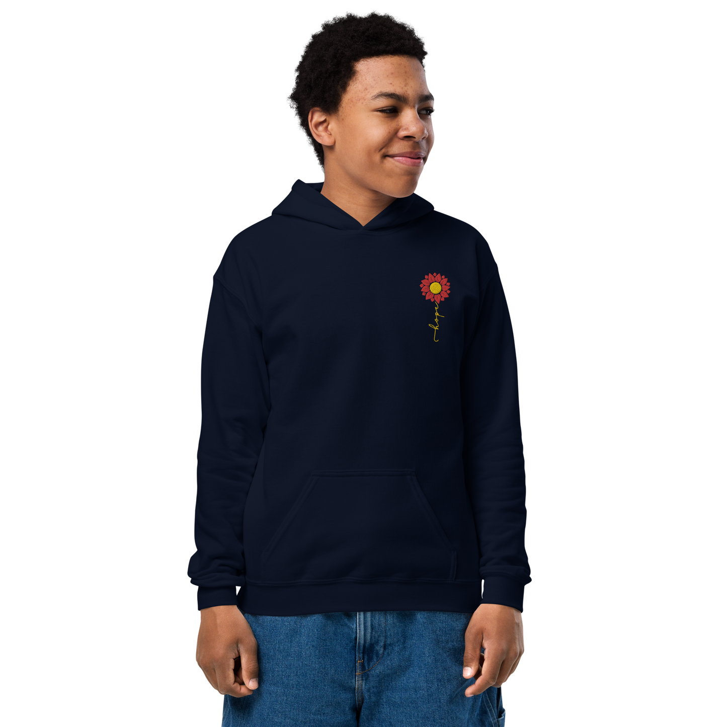 Sweat à capuche chrétien Enfant | Hope