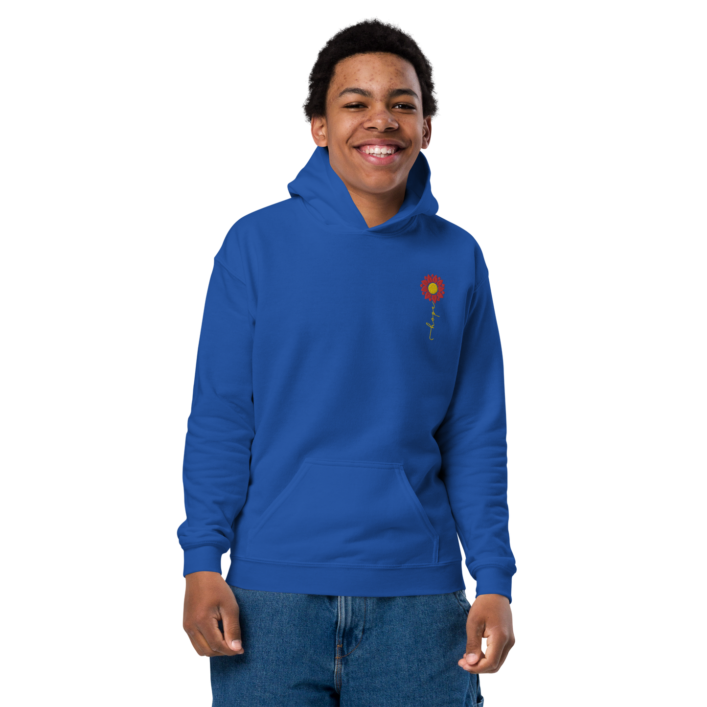 Sweat à capuche chrétien Enfant | Hope