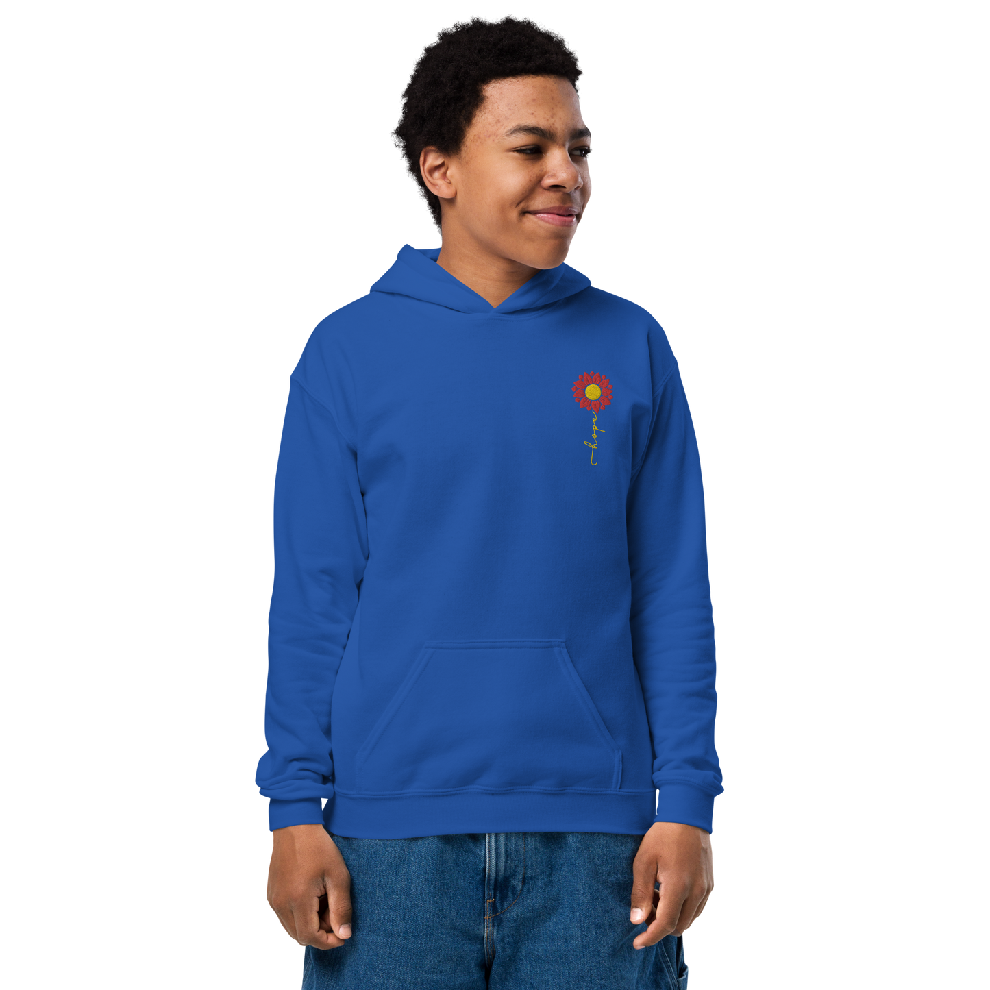 Sweat à capuche chrétien Enfant | Hope