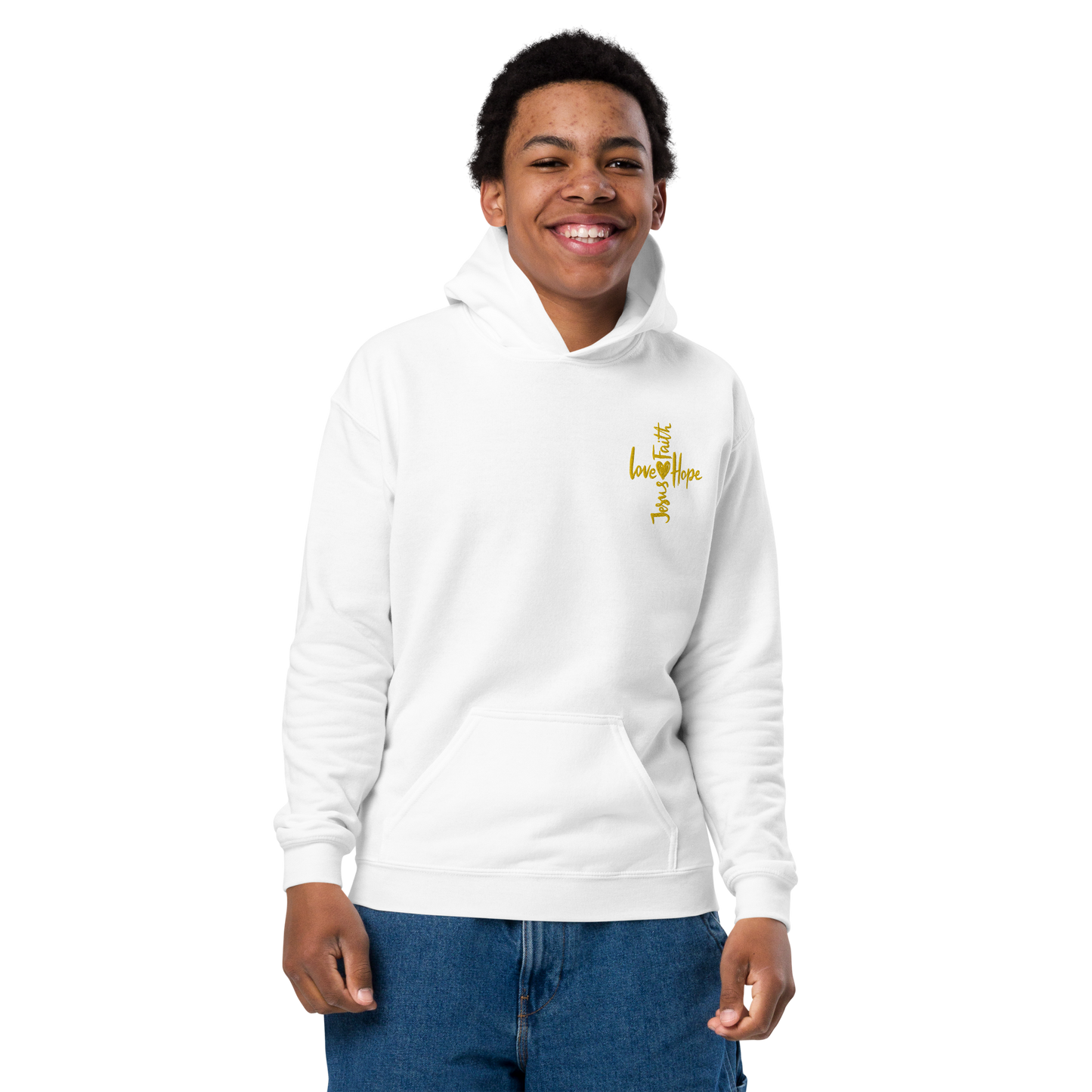 Sweat à capuche chrétien Enfant | LJHF