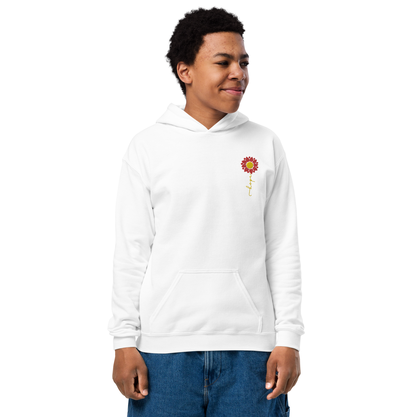 Sweat à capuche chrétien Enfant | Hope