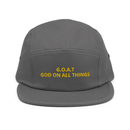 Casquette chrétienne 5 Panel | G.O.A.T